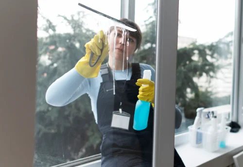 Nettoyage de vitres intérieures et extérieures à San-Giuliano